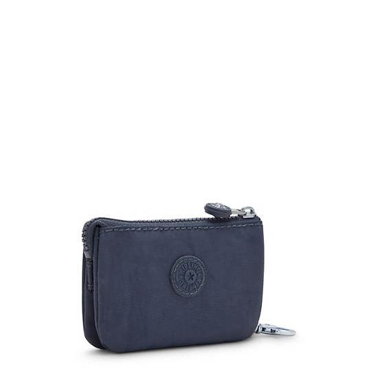 Kipling Creativity Mini Pouch Keychain Tassen Blauw | BE 2102WN